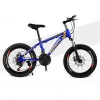 21 Speed ​​Mountain Bike Fiets 20 inch Voor- en Achterschijf Remmen Fiets Off-Road MTB Mountainbike voor kinderen geschenken buiten