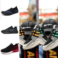 4AB2 Chaussures Hommes Plate-forme Courant pour les formateurs Jouets blanc Triple Noir Cool Cool Sports Sports de plein air Taille 39-44 33