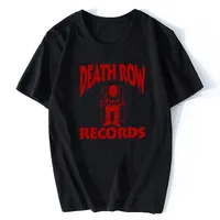 Death Row Records T-shirt Männer Hohe Qualität Ästhetisch Cool Vintage Hip Hop T-Shirt Harajuku Streetwear Camisetas Hombre 210707
