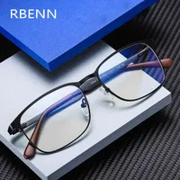 Rbenn Men Business компьютер Высокое качество блокировки очки для мужчин анти синие светлые игровые очки UV400
