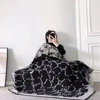 modern design Blankets home classic high quality fashion blanket letter pattern