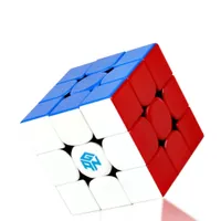 Gan 356R 3x3x3 Magic Cubes Kolorowe Profesjonalne Speed ​​Naklejki Gra Edukacyjna Puzzle Zabawki dla Childrens Prezenty