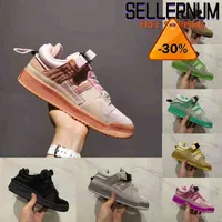 Bad Bunny Forum Buckle Low Easter Egg Skates Shoes Mens Skate Men Skateboard Sneakers Women Sports Chaussures In Pink Gw0265 Water Shoes