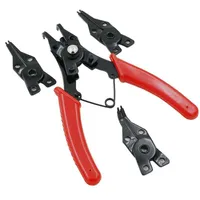 Party Favor 4pcs/set 7 Inch Internal External Curved Straight Pliers Retaining Clips Snap Ring Tip Circlip For Useful Hand Tool #T2P