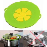 Keuken Opslag Organisatie Siliconen Deksels Cookware Spill Stopper Anti-Overloop Plugging Pot Deksel Accessoires Potten Huishouden U3