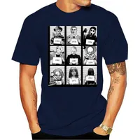 Heren T-shirts Gevangenis Horror T-shirt Halloween Michael Myers Chucky Jason Movie S-3XL HIP-HOP T-shirt
