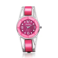 Moda Pulsera Reloj Rhinestone Reloj de pulsera Relojes Mujeres Dama Hour Quarz Reloj Relogio Feminino Reloj Mujer