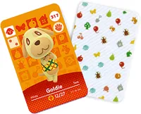 1 шт. NFC карты для пересечения животных Новые горизонты Villager Card Goldie 317