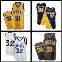 Reggie 31 Miller Basketball Jerseys Penny 1 Hardaway Tracy Pacers's McGrady Jersey Jonathan City Mens Indiana's LSU Memphis's Isaac State Tigers College University