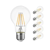 Birnen Retro LED Filamentlichtlampe E27 2W 4W 6W 8W 110V / 220V A60 Klare Glasschale Vintage Edison Birne