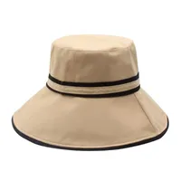 Outdoor hoeden mode zomer stevige emmer hoed mannen vrouwen schattig bob chapeau hiphop vissen cap visser casquette 2021 #yj