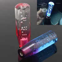 15cm Universal Car Gear Maiusc Shift Knob Colorful Crystal Bubble Styling Styling Stick
