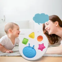 Bebê Fidget Simples Dimple Sensory Brinquedos Silicone Placa de Lançamento Cérebro Teasers Melhor Presentes Brinquedo Educacional para Crianças e Adultos
