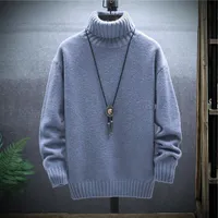 Men&#039;s Sweaters Pulôver De Casual Para Homens Slim Grosso Masculino Manga Longa Mens Clothing Knitted Sweater Men