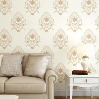 壁紙カルタダパラティヨーロッパの素朴な大きな花の壁紙の家の装飾リビングルームの寝室の壁壁画コンタクトペーパー