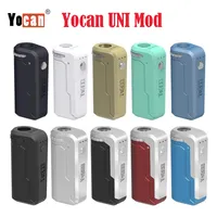 정통 YoCan Uni Mod Box 전자 담배 키트 예열 전압 조정 가능한 vape 펜 510 스레드 어댑터 오일 카트리지 전자 담배