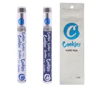 Cookies Disposable Vape Pen Rechargeable Electronic Cigarette Kit 0.8ml 420mah Empty Vaporizer Ceramic Coil Carts