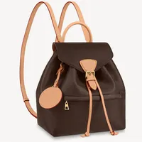 Лучшие женские рюкзак стиль открытый повседневная мода леди сумка классическая буква печатает логотип высокого качества сумки