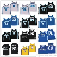 NCAA Stitched Movie Basketball Jerseys Top Quality Crenshaw 8 bryant 23 james 60 nipsey 60 hussle Jersey Mens Shirt