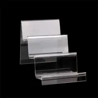 Jewelry Stand Clear Acrylic 3 layers jewelry display wallet show rack or cellphone holder 323 Q2