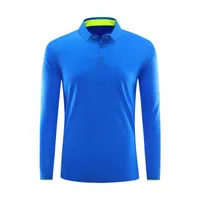 2021 Manches longues Running Jerseys Sport Polo Fitness T-shirt Gym Tshirt Sportswear Fit Tennis Sèche Tennis Haut de golf Top