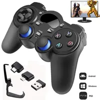 Game Controllers & Joysticks 2.4 G Controller Gamepad Android Wireless Joystick Joypad With OTG Converter For PS3 Smart Phone Tablet PC Smar