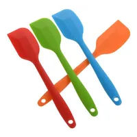 Mutfak Silikon Krem Tereyağı Kek Spatula Karıştırma Hamuru Kazıyıcı Fırça Tereyağı Mikser Kek Fırçalar Pişirme Aracı Mutfak Eşyaları DHL