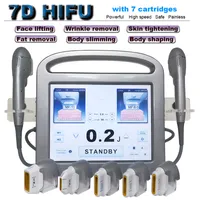 Fokussierte Ultraschall mit hoher Intensität 7D-HIFU-Körperformung Slimming-Maschine