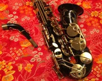Yanagisawa Alto Saxophone A-991 Black Gold Laque SAX Professionnel Pièces d'embouchure Pays-Bouche Pads Reeds Bend Col