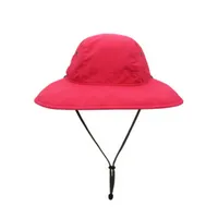Larges chapeaux de chapeaux d'été unisexe boonie chapeau de la protection UV de plein air Panama Safari Hunting Randonnée Soleil de pêche