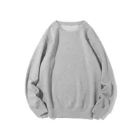 Womens Mens Hoodies Sweatshirt Lange Mouw O-hals Sweater Katoen Pullover Hooded Jumper Jas Jas 12 Kleuren Aziatische maat S-XXL