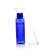 2021 البلاستيك البسيطة قمع المواد البيئية التجميل زجاجة فارغة جرة العطور الضروري النفط السائل ملء أدوات الملحقات التعبئة