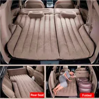 Samochód Powietrza Nadmuchiwany Materac Uniwersalny SUV Auto Travel Sleeping Pad Łóżeczka na tylne siedzenie Sofa Poszewka na zewnątrz Camping Mata Duża poduszka dla Tesla Model 3 / Y / S / X 2021