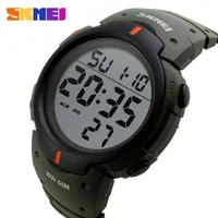 Wristwatches Skmei Top Mens Watch Fashion Dial Sport Watches 50m مقاوم للماء على مدار الساعة Digital Men Wristwatch Relogio Maschulino