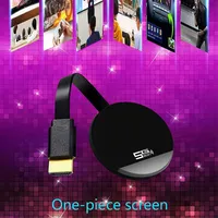 Woopker W4 TV Stick Mirascreen 5G HDMI compatível com WiFi Dongle Adequado para Netflix YouTube Spotify Cromado Projeção de Projeção54