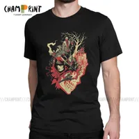 Darget Dargeton Videogame Hommes T-shirt Humour T-shirts à manches courtes Créwneck T-shirts 100% coton cadeau idée