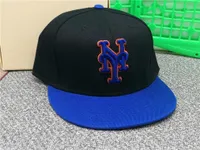 Ready Stock Ciudad de Nueva York Sombreros Hombre Genial Caps Béisbol Adulto Pico Plana Gorra Ajustada Hip Hombres Mujeres Completa Cerrado Hat