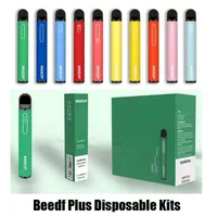 Originele BEDF PLUS Disposable-apparaat Sigaretten 800 ZAKEN 3ML Voorgevulde Vape Pods 550mAh Batterij Aviliable Puff XXL BAR