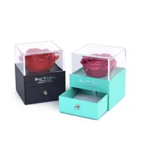 Rose Box Infinity Eternal In Push-and-Pull Jewellery Gift Kit na Dzień Matki lub Oważność rocznicy