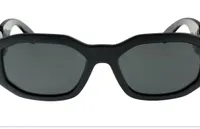 남성과 여성을위한 선글라스 여름 스타일 Unisex 태양 안경 안티 - 자외선 레트로 쉴드 렌즈 플레이트 전체 프레임 패션 안경 무료 패키지 53mm