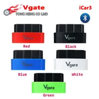 Code Readers & Scan Tools Wholesale Vgate ICar3 Bluetooth ELM327 BT OBDII OBD2 ELM 327 ICar 3 Diagnostic Interface For Android PC