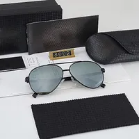 Designer original Luxury fashion Men and women design sunglasses metal frame simple generous style top quality uv400 protective glasses With Case Rayrand0 08002-3