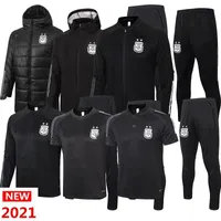 2021 Arjantin Eşofman Futbol Ceket Copa Amerika 2022 Sezon Messi DyBala ICARDI Camisetas de Futbol Futbol Ceket Eğitim Takım Elbise