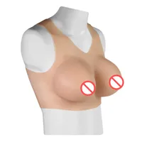 Realistiska silikonbröstformer Tits Förstärkare Stora Fake Boobs Crossdresser Boob för Drag Queen Shemale Transgender Sissy Cosplay