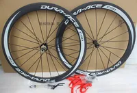 Dura Ace C50 Углеродные велосипедные Колеса 50 мм 25 мм Ширина Ширина Углеродистый Колесет Novatec A271 Hubs A291 Hubs