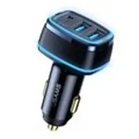 USAMS C24 80W 3 Ports PD3.0 QC3.0 Type + 2USB Fast Charging Car Charger for iPhone 12  12 Mini  12 Pro Max for Samsung Galaxy Note S20 ultra Huawei Mate40 OnePlus 8 Pro