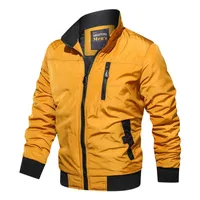 Men's Jackets Men Fashion Windproof Cotton Jacket Coat 2022 Spring Autumn Bomber Mens Casual Outdoor Hiking Army