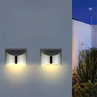 Lampada da parete per esterni luci a led solare IP44 Patio impermeabile Proiezione PVC Proiezione trasparente Paralshade facile da installare