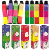 Ursprüngliche elektronische Zigaretten-POCO-Triple-Einweg-Gerät 3600 Puffs wiederaufladbare Batterie 3 in 1 vorgefüllte Kassettenpods Vape-Stick-Stift