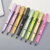 Svart teknik Evig penna 0.5mm HB Obegränsad skrivpennor Erasabel Pen för barnmålning Ritning A01